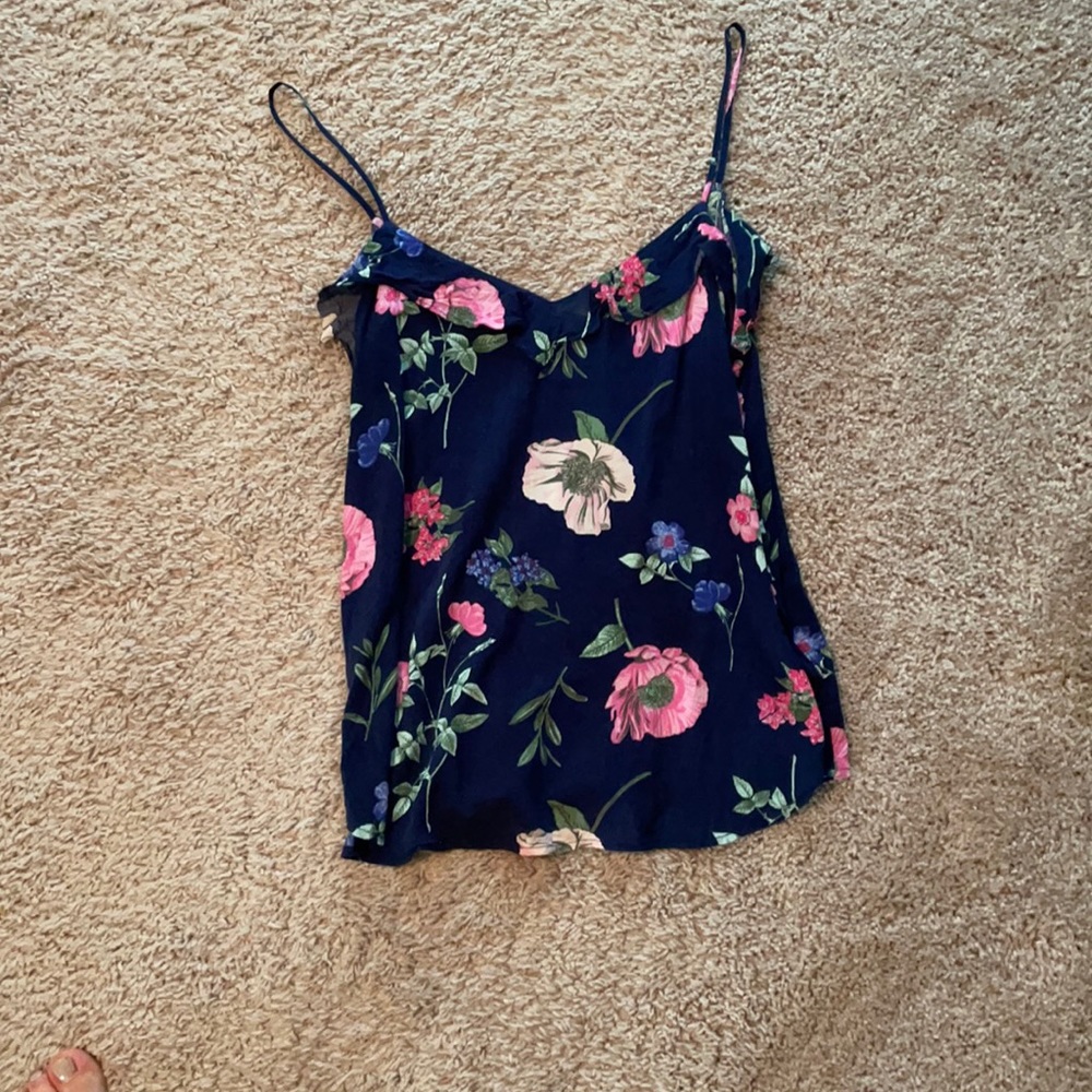 Floral tank top